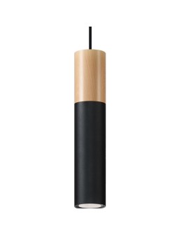 Sollux Lampa wisząca PABLO czarna SL.0632