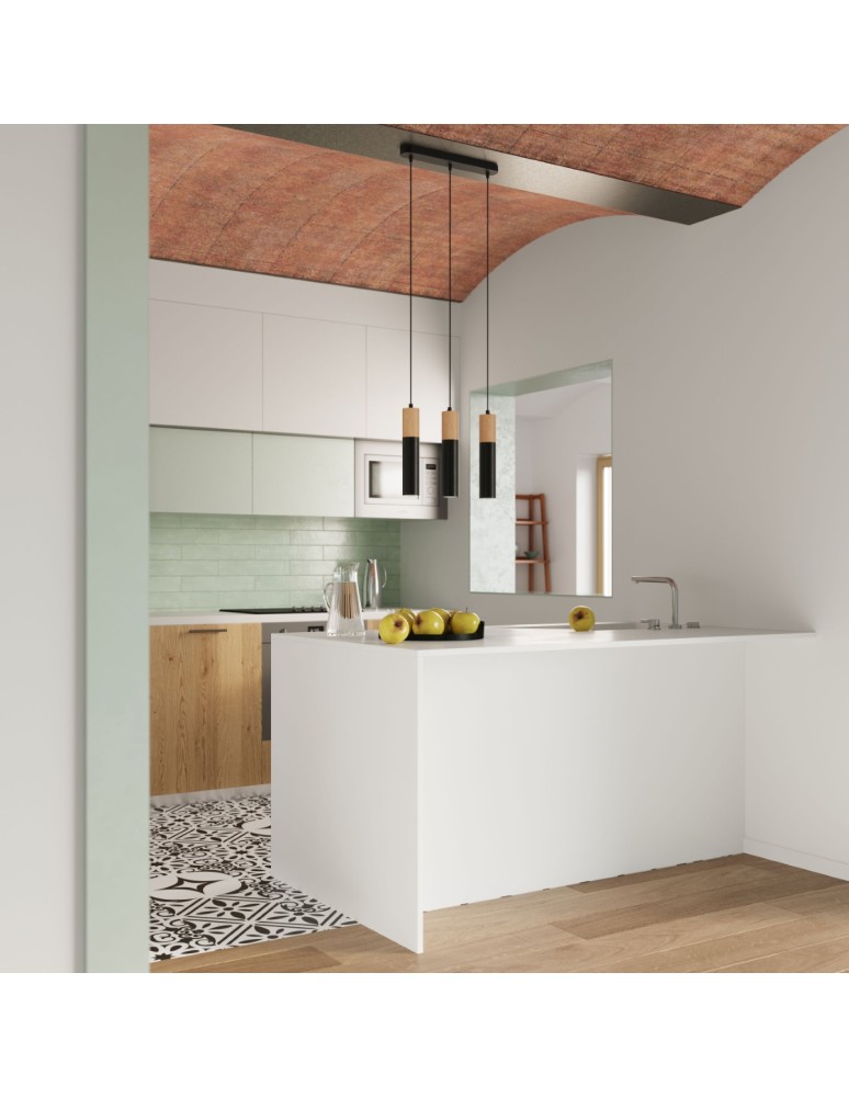 Pendant lamps - Sollux PABLO pendant lamp black SL.0632 - product kolory-swiatla.pl 7