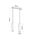 Pendant lamps - Sollux PABLO 2 pendant lamp black SL.0633 - product 4