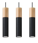 Pendant lamps - Sollux PABLO 3L pendant lamp black SL.0634 - product 1