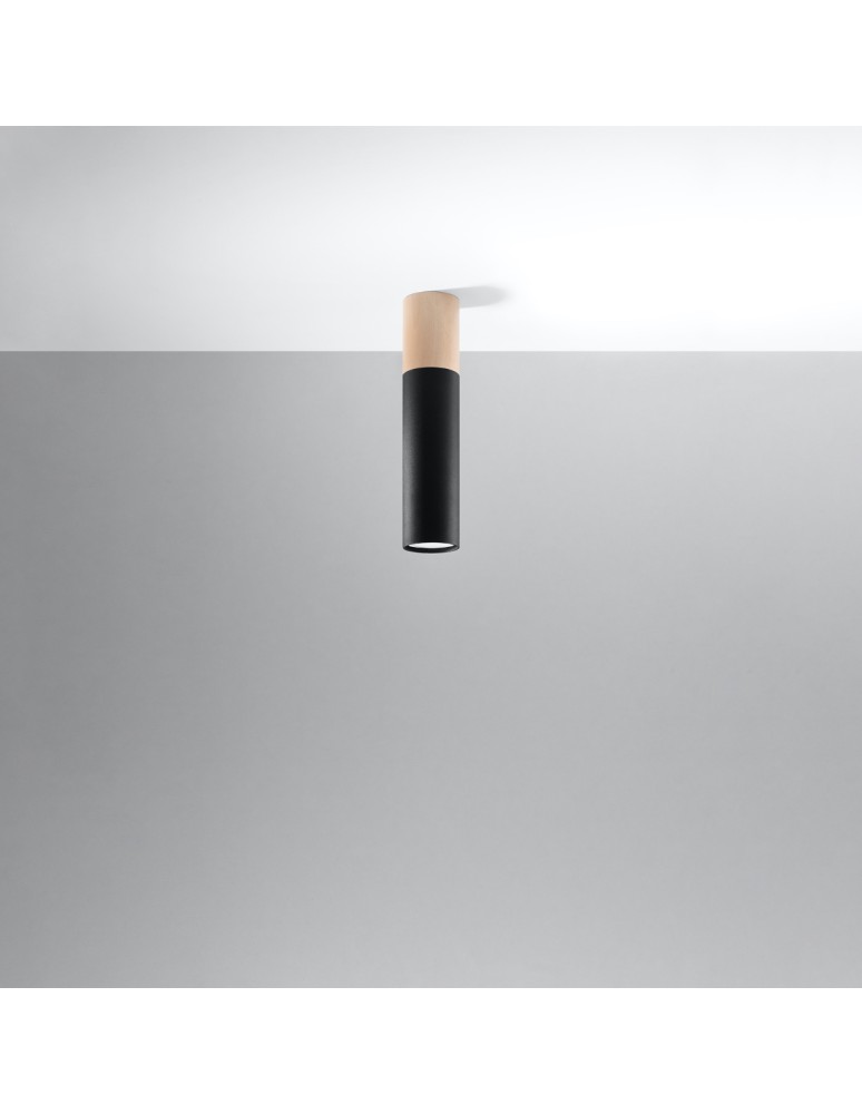 Ceiling lamps - Sollux Plafond PABLO black SL.0635 - product kolory-swiatla.pl 2