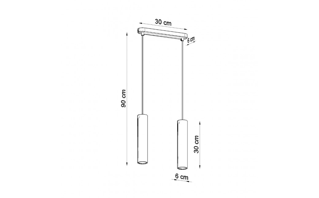Sollux Lampa wisząca LINO 2 SL.0637