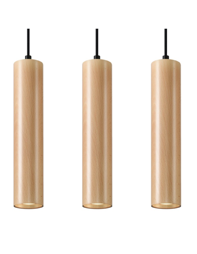 Pendant lamps - Sollux LINO 3L pendant lamp SL.0638 - product kolory-swiatla.pl 1