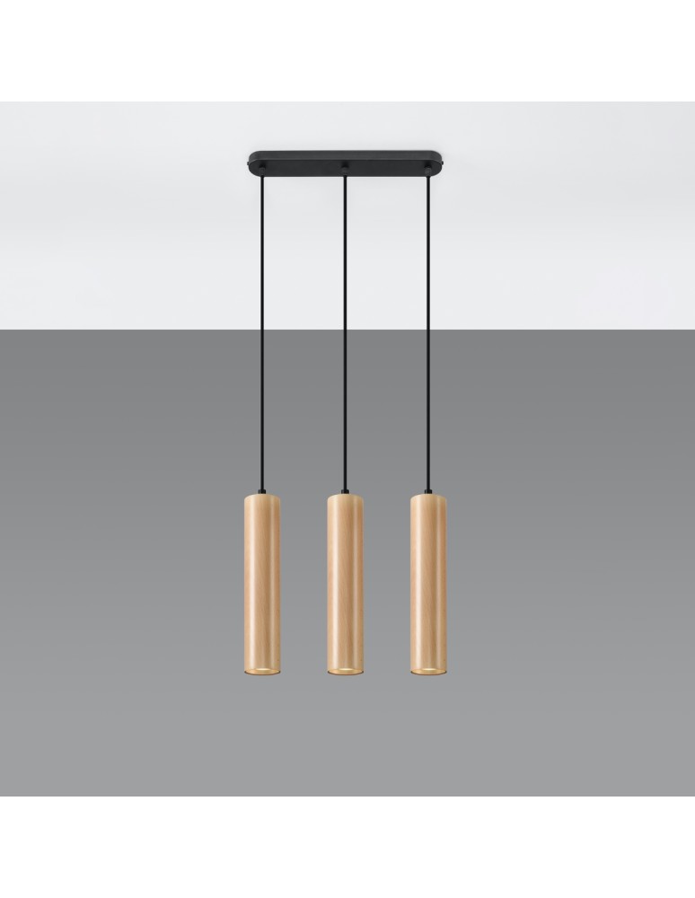 Pendant lamps - Sollux LINO 3L pendant lamp SL.0638 - product kolory-swiatla.pl 2