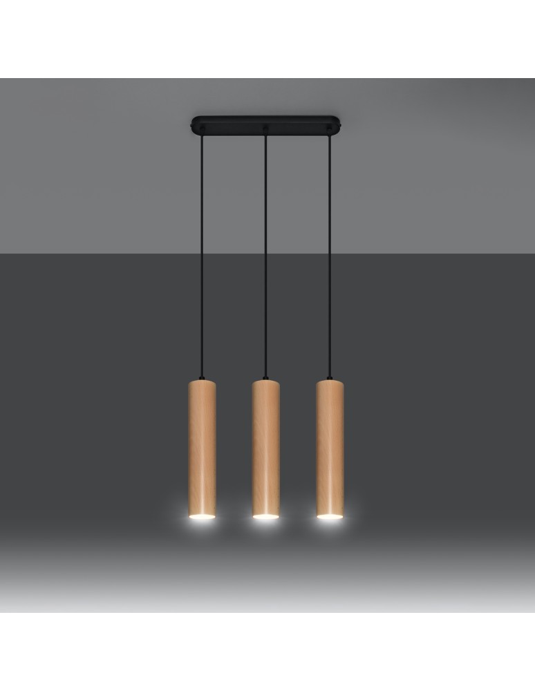 Pendant lamps - Sollux LINO 3L pendant lamp SL.0638 - product kolory-swiatla.pl 3