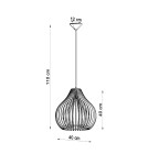 Pendant lamps - Sollux APRILLA pendant lamp SL.0639 - product 4