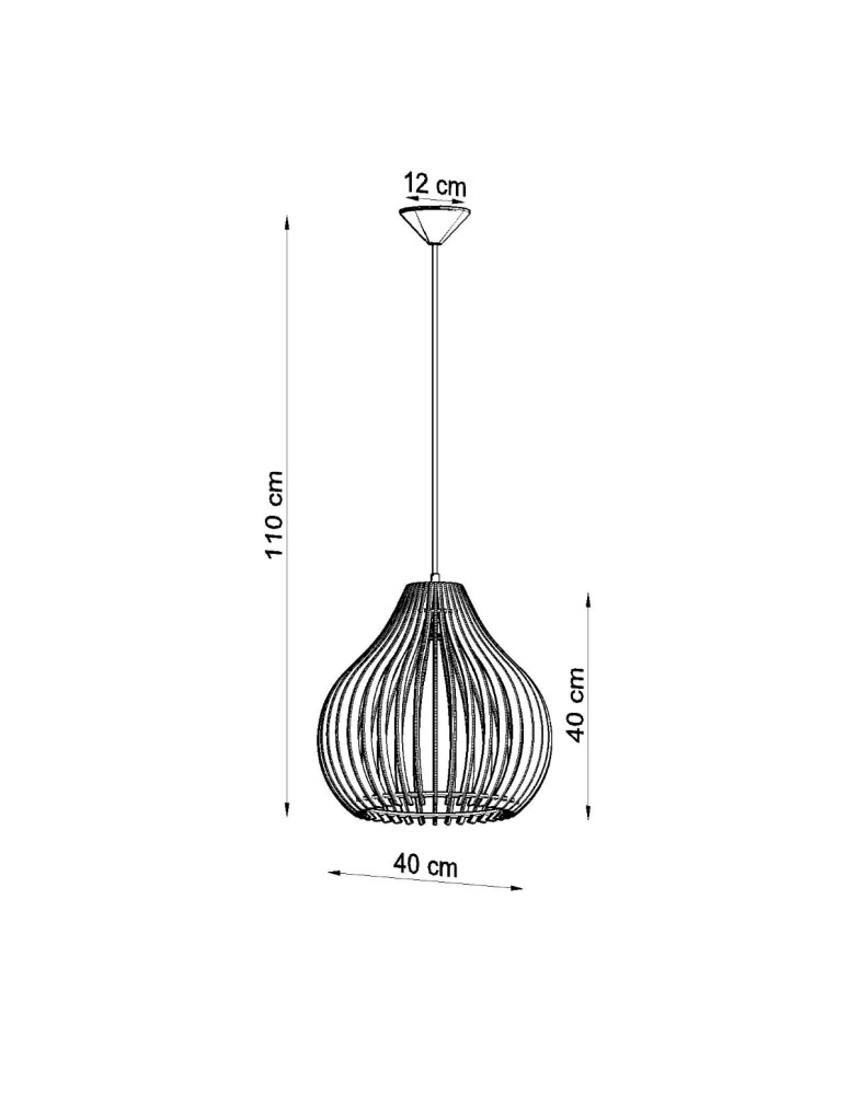 Pendant lamps - Sollux APRILLA pendant lamp SL.0639 - product kolory-swiatla.pl 4