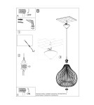 Pendant lamps - Sollux APRILLA pendant lamp SL.0639 - product 5