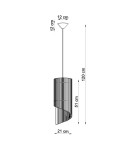 Pendant lamps - Sollux ALEXIA pendant lamp SL.0640 - product 4
