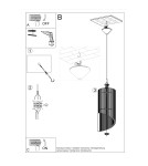 Pendant lamps - Sollux ALEXIA pendant lamp SL.0640 - product 5