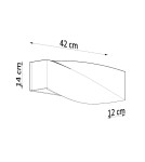 Wall lamps - Sollux Wall lamp SIGMA concrete SL.0644 - product 4