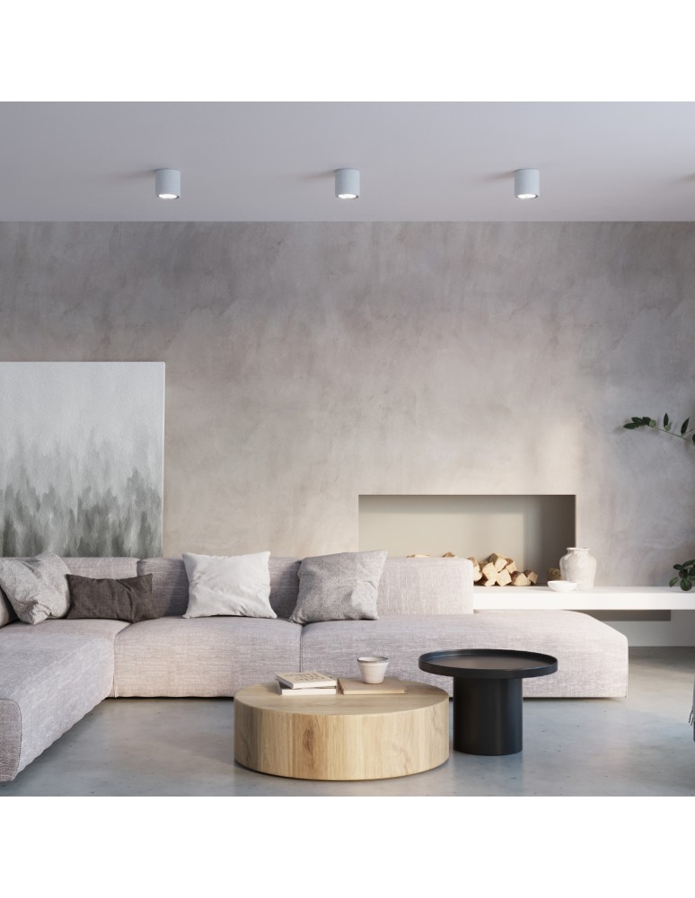 Ceiling lamps - Sollux Plafond CULLO 140 concrete SL.0645 - product kolory-swiatla.pl 6