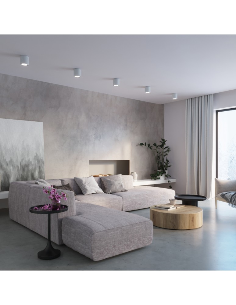 Ceiling lamps - Sollux Plafond CULLO 140 concrete SL.0645 - product kolory-swiatla.pl 7