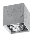 Ceiling lamps - Sollux Plafond VALDE 140 concrete SL.0646 - product 1