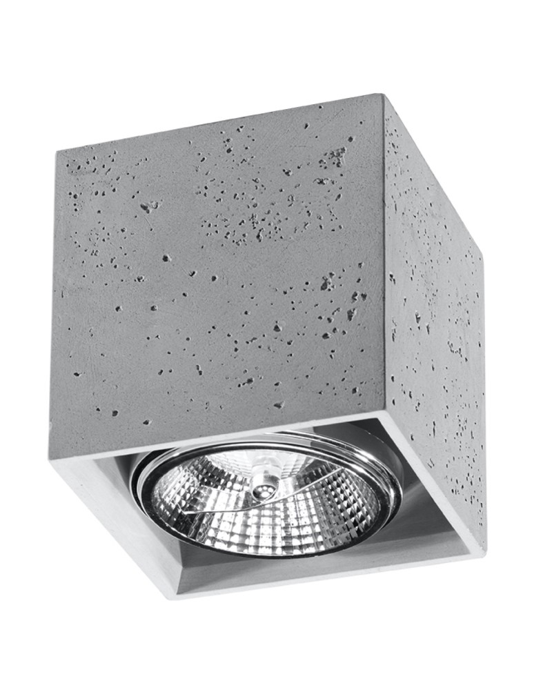 Ceiling lamps - Sollux Plafond VALDE 140 concrete SL.0646 - product kolory-swiatla.pl 1
