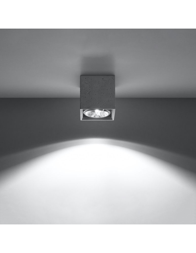 Ceiling lamps - Sollux Plafond VALDE 140 concrete SL.0646 - product kolory-swiatla.pl 3