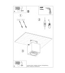 Ceiling lamps - Sollux Plafond VALDE 140 concrete SL.0646 - product 5