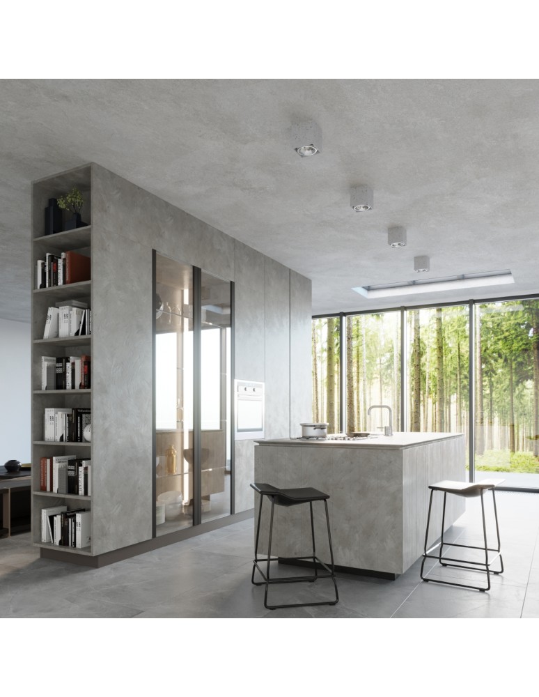 Ceiling lamps - Sollux Plafond VALDE 140 concrete SL.0646 - product kolory-swiatla.pl 7