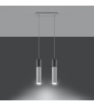 Pendant lamps - Sollux BORGIO 2 pendant lamp white SL.0648 - product 3