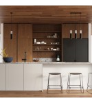Pendant lamps - Sollux BORGIO 1 pendant lamp black SL.0650 - product 6