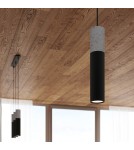 Sollux Lampa wisząca BORGIO 1 czarny SL.0650 Sollux Lampa wisząca BORGIO 1 czarny SL.0650