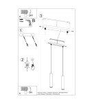 Pendant lamps - Sollux LUVO 2 pendant lamp SL.0654 - product 5