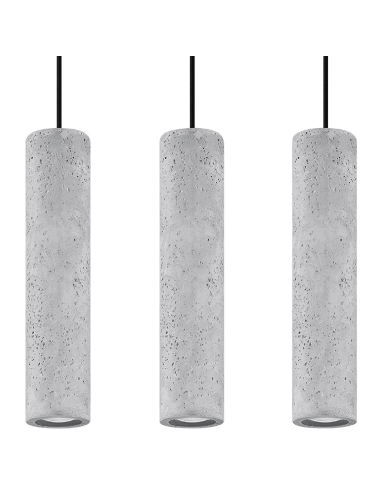 Pendant lamps - Sollux LUVO 3L pendant lamp SL.0655 - product kolory-swiatla.pl 1