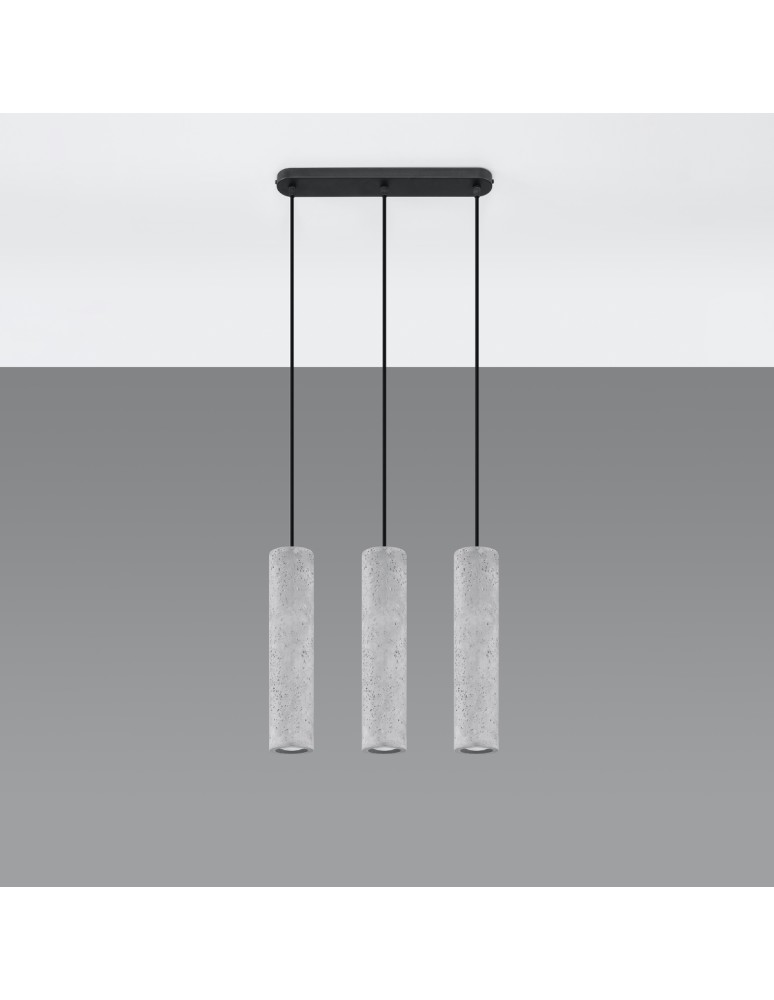 Pendant lamps - Sollux LUVO 3L pendant lamp SL.0655 - product kolory-swiatla.pl 2