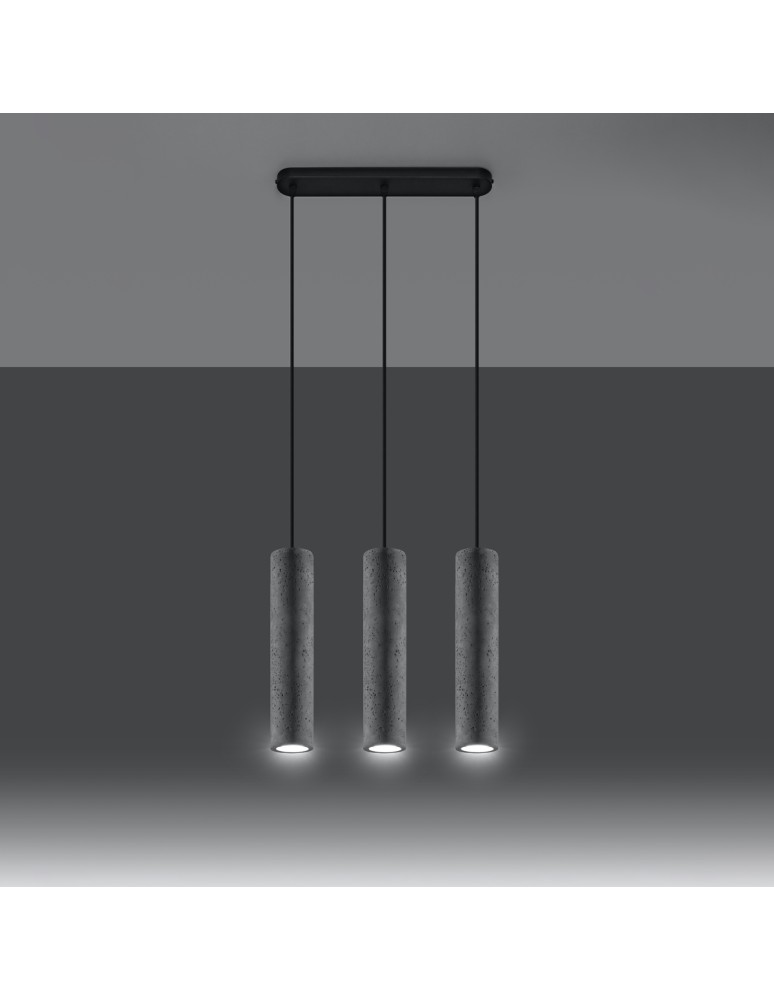 Pendant lamps - Sollux LUVO 3L pendant lamp SL.0655 - product kolory-swiatla.pl 3