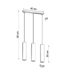 Pendant lamps - Sollux LUVO 3L pendant lamp SL.0655 - product 4