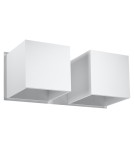 Sollux Kinkiet QUAD 2 biały  SL.0656