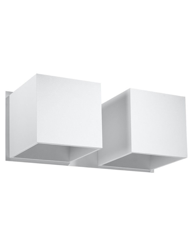 Sollux Kinkiet QUAD 2 biały  SL.0656