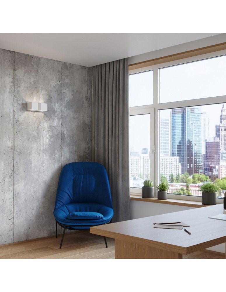 Wall lamps - Sollux Wall lamp QUAD 2 white SL.0656 - product kolory-swiatla.pl 7