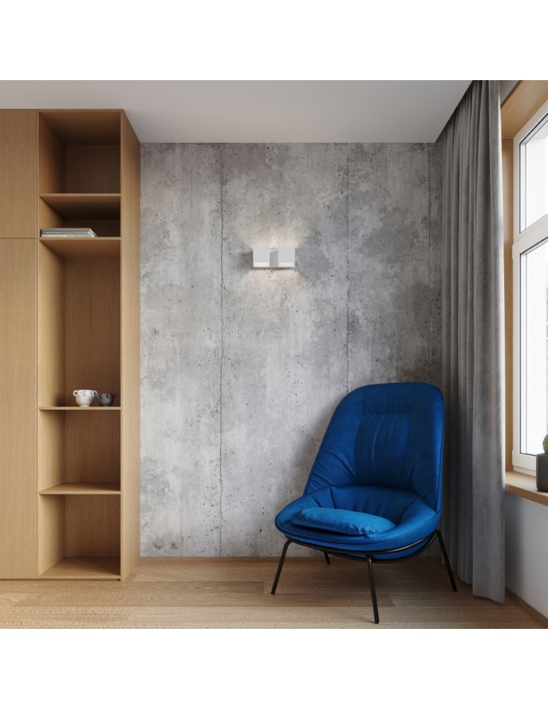 Wall lamps - Sollux Wall lamp QUAD 2 white SL.0656 - product kolory-swiatla.pl 8