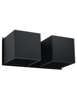 Sollux Kinkiet QUAD 2 czarny SL.0657