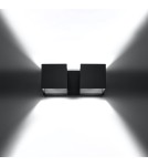 Sollux Kinkiet QUAD 2 czarny SL.0657