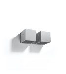 Wall lamps - Sollux Wall lamp QUAD 2 gray SL.0658 - product 2