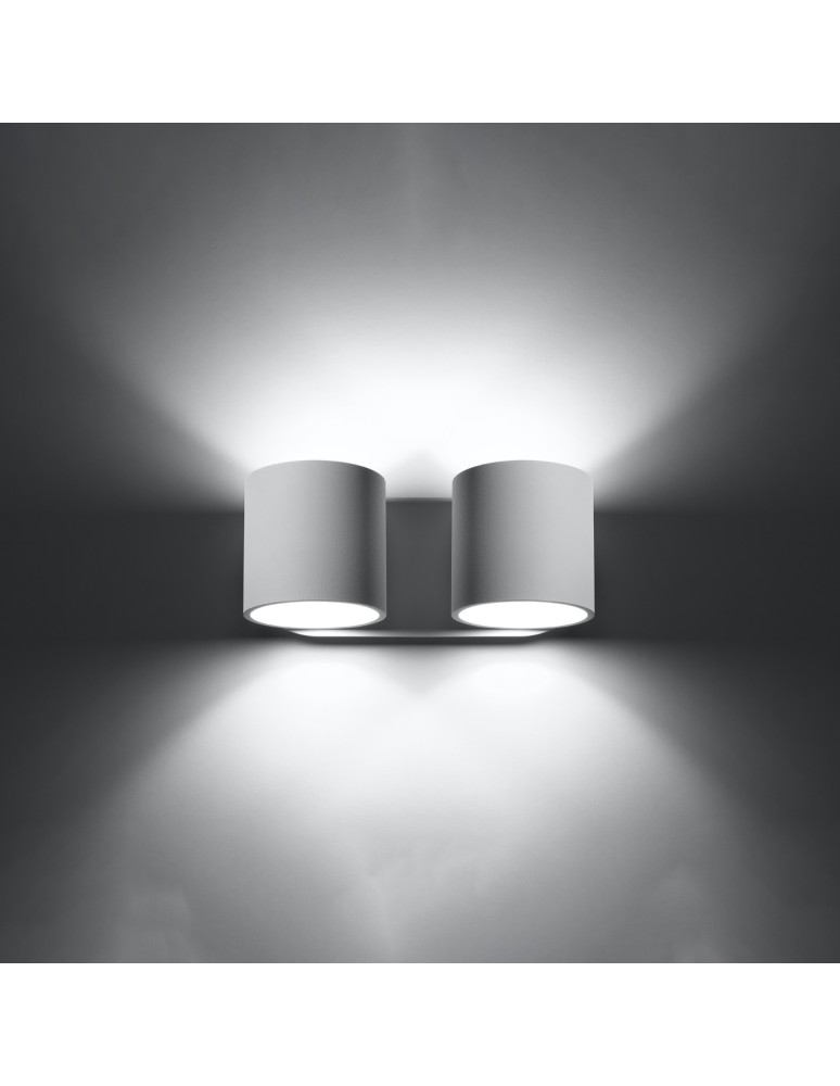 Wall lamps - Sollux Wall lamp ORBIS 2 white SL.0659 - product kolory-swiatla.pl 3