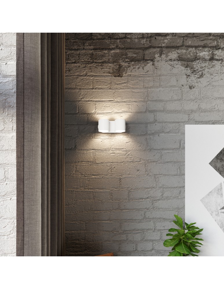 Wall lamps - Sollux Wall lamp ORBIS 2 white SL.0659 - product kolory-swiatla.pl 8