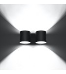Wall lamps - Sollux Wall lamp ORBIS 2 black SL.0660 - product 3