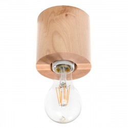 Sollux Plafon SALGADO naturalne drewno SL.0672