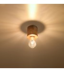 Ceiling lamps - Sollux Plafond SALGADO natural wood SL.0672 - product 3