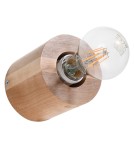 Wall lamps - Sollux Wall lamp SALGADO natural wood SL.0673 - product 1