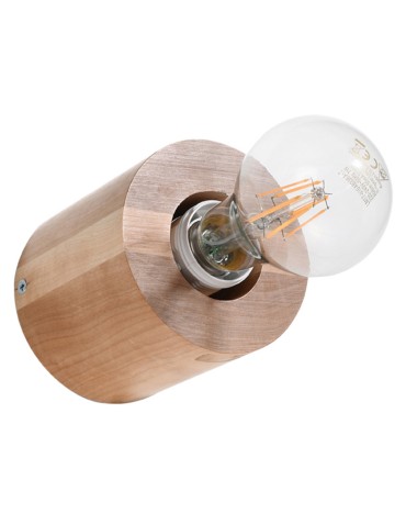 Sollux Wall lamp SALGADO natural wood SL.0673
