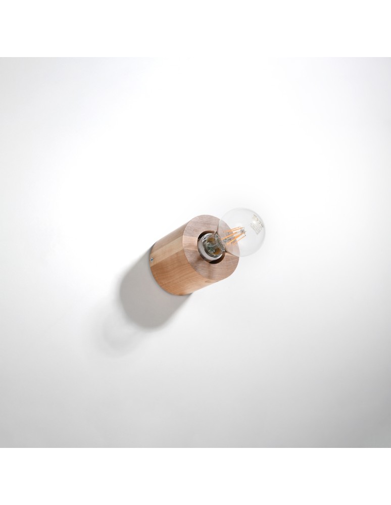 Wall lamps - Sollux Wall lamp SALGADO natural wood SL.0673 - product kolory-swiatla.pl 2