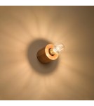 Wall lamps - Sollux Wall lamp SALGADO natural wood SL.0673 - product 3