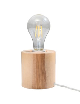 Sollux Lampa biurkowa SALGADO naturalne drewno SL.0674