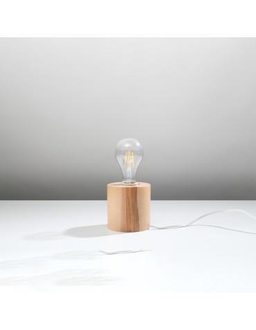 Sollux SALGADO desk lamp natural wood SL.0674 - product 2