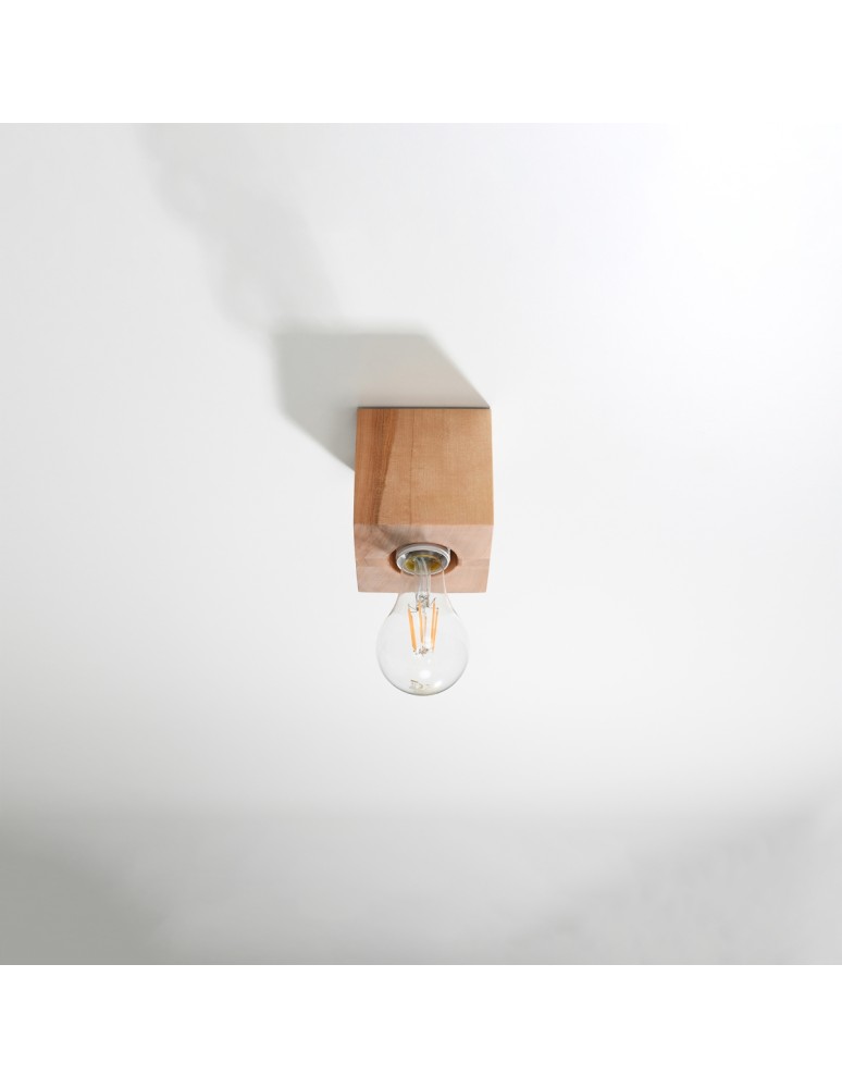 Ceiling lamps - Sollux Plafond ARIZ natural wood SL.0675 - product kolory-swiatla.pl 2