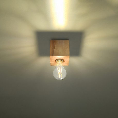 Sollux Plafon ARIZ naturalne drewno SL.0675